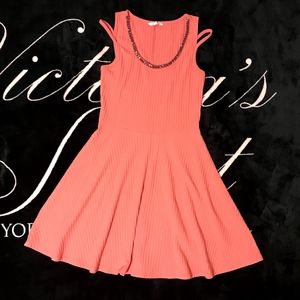 Candie'S Juniors coral dress